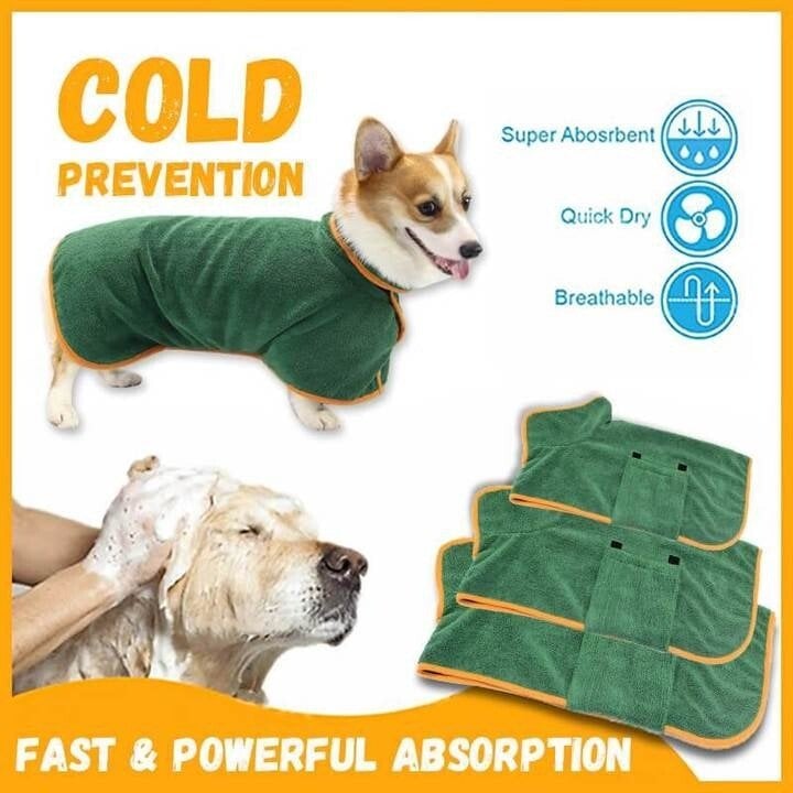 Hot Sale 49% OFF-Super absorbent pet bathrobe