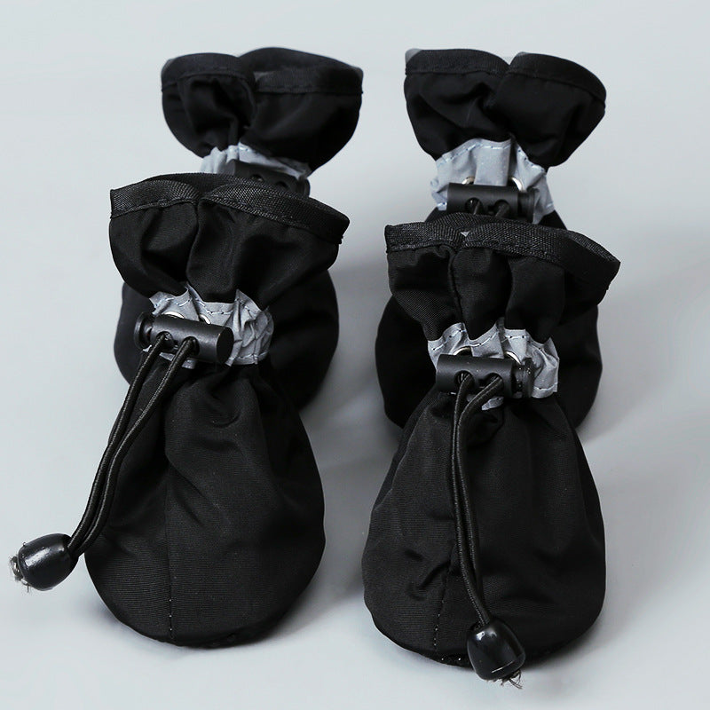 Pawbbi™ - 4pcs Waterproof Non-slip Plush Winter Dog Shoes
