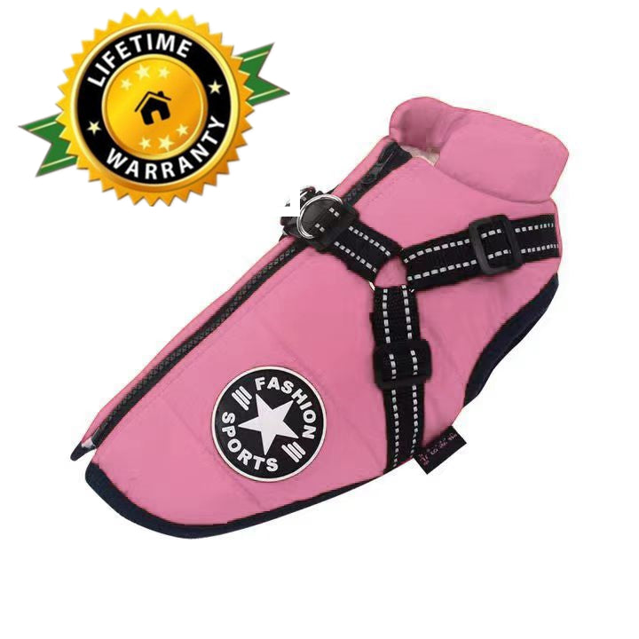 Pawbbi™ - Waterproof Jacket Harness - Pink