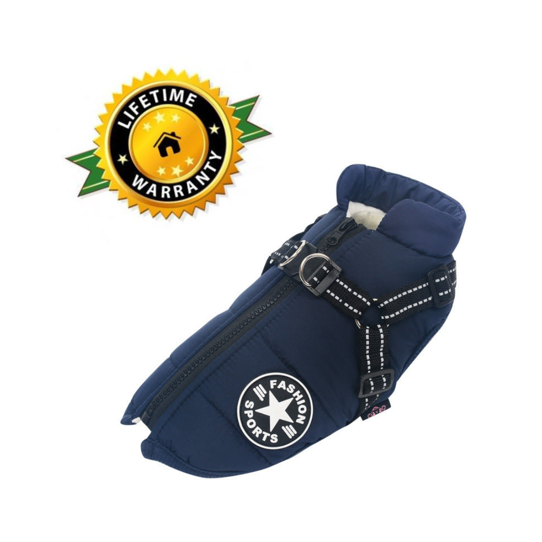 Pawbbi™ - Waterproof Winter Jacket with Built-in Harness