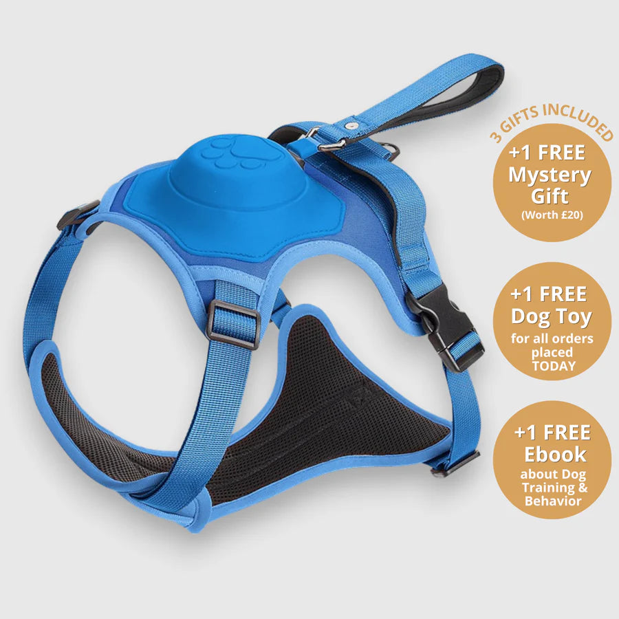 Pawbbi™ 3 in 1 Dog Harness with Built-In Leash