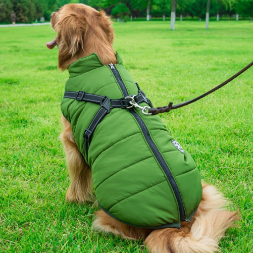 Pawbbi™ - Waterproof Winter Jacket with Built-in Harness